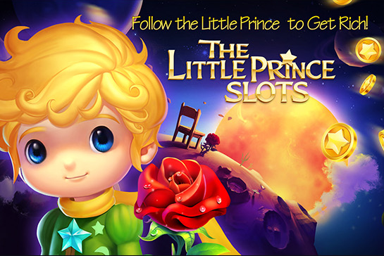 Little Prince key art with the character and a rose